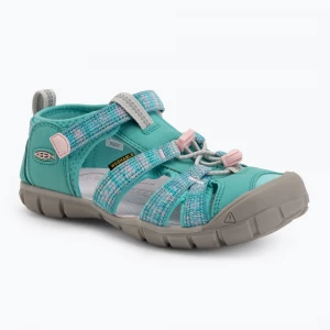 Obrázek produktu Juniorské sandály KEEN Seacamp II CNX bright aqua / giggle pink Modrá