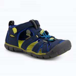Obrázek produktu Juniorské sandály KEEN Seacamp II CNX naval academy / chartreuse Námořnická modř