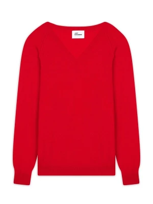 Obrázek produktu JUST CASHMERE Svetr 'Phoebe' oranžově červená