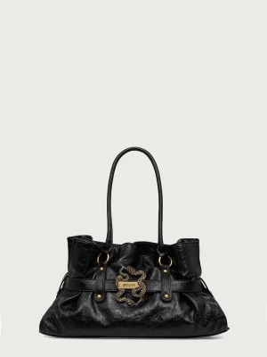 Obrázek produktu Just Cavalli nákupní taška dámská z imitace kůže černá