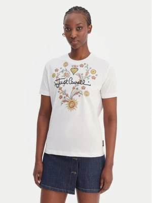 Obrázek produktu Just Cavalli T-Shirt 80PAHT28 CJ500 Bílá Regular Fit