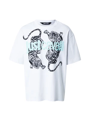 Obrázek produktu Just Cavalli Tričko 'TIGERS' aqua modrá / černá / bílá