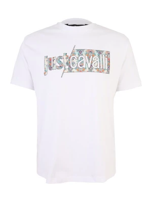 Obrázek produktu Just Cavalli Tričko zelená / fialová / korálová / bílá