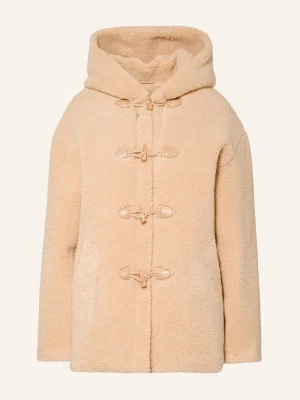Obrázek produktu Juvia Duffle Kabát Thelma Z Plyšového Materiálu béžová