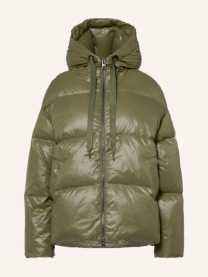 Obrázek produktu Juvia Oversized Péřová Bunda Kiara olivová