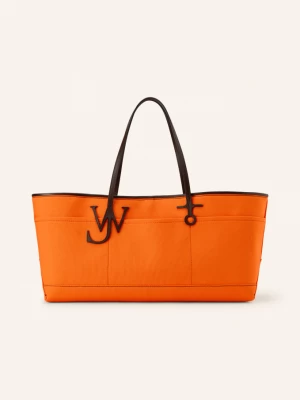 Obrázek produktu Jw Anderson Nákupní Taška Anchor oranžová / tmavě hnědá