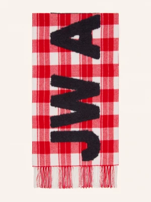 Obrázek produktu Jw Anderson Šála červená / tmavě modrá / bílá