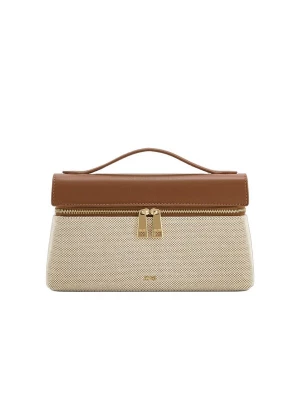 Obrázek produktu JW PEI Kabelka 'JW PEI Sac à main Thea Brown Canvas' hnědá