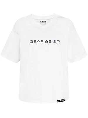 Obrázek produktu K-pop Tričko 'Oversize t-shirt' bílá