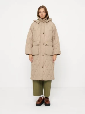 Obrázek produktu Kabát z prachového peří Barbour světle červená
