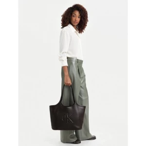 Obrázek produktu Kabelka Calvin Klein Bold Ck Shopper LV04F3562G Tmavě hnědá