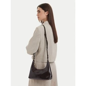 Obrázek produktu Kabelka Calvin Klein Foil Logo Glossy Conv Shoulder B LV04F3737G Hnědá