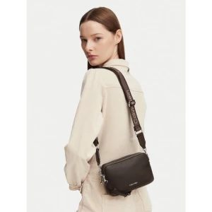 Obrázek produktu Kabelka Calvin Klein Webbing 2X Strap Camera Bag LV04F3656G Tmavě hnědá