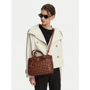 Obrázek produktu Kabelka Tommy Hilfiger American Icon Mini Tote Braided AW0AW18734 Hnědá