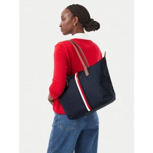 Obrázek produktu Kabelka Tommy Hilfiger Popette Tote Corp AW0AW19027 Tmavomodrá