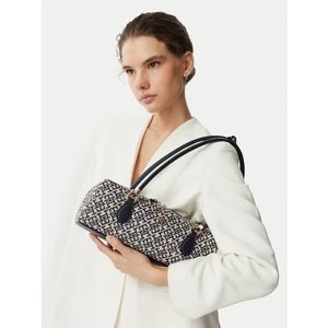 Obrázek produktu Kabelka Tommy Hilfiger Th Grace Shoulder Bag Jacquard AW0AW18752 Modrá