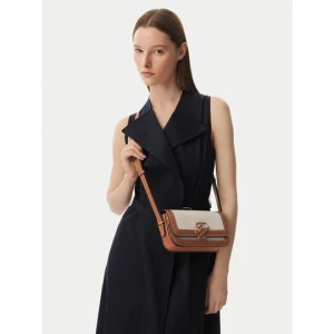 Obrázek produktu Kabelka Tommy Hilfiger Th Script Flap Crossover Canvas AW0AW18737 Krémová