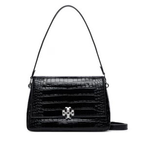 Obrázek produktu Kabelka Tory Burch Charlie Embossed Croc Shoulder Bag 183354 Černá
