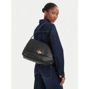 Obrázek produktu Kabelka Tory Burch Charlie Quilted Large Shoulder Bag 185805 Černá
