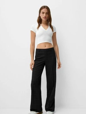 Obrázek produktu Kalhoty Bershka tmavě modrá