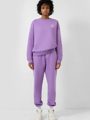 Obrázek produktu Kalhoty Comfort Fit s elastickým pasem QS fialová