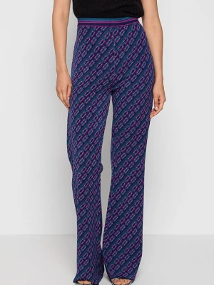Obrázek produktu Kalhoty Diane Von Furstenberg modrá