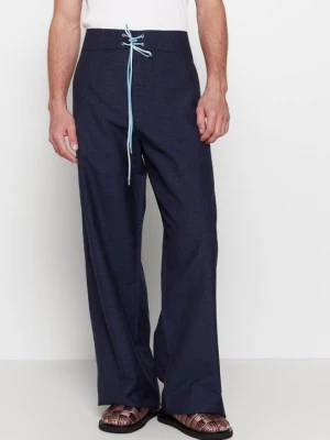 Obrázek produktu Kalhoty Lanvin tmavě modrá
