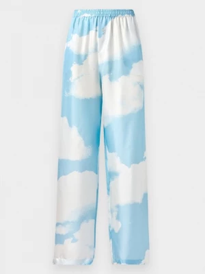 Obrázek produktu Kalhoty MOSCHINO světle modrá