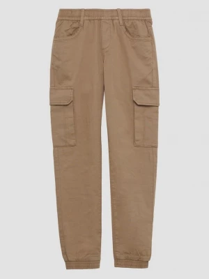 Obrázek produktu Kalhoty Pete cargo / regular fit / mid rise / straight leg / elastický pas s.Oliver hnědá
