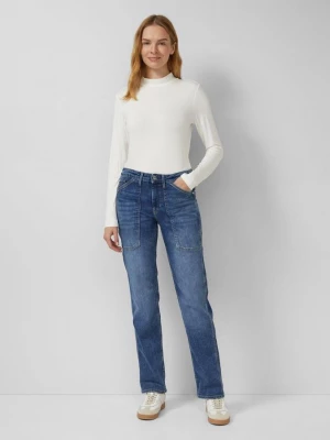 Obrázek produktu Kalhoty Regular Fit / Mid Rise / Straight Leg / Denim s.Oliver modrá