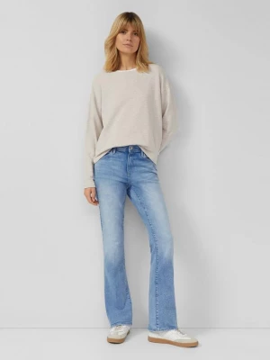 Obrázek produktu Kalhoty / Regular Fit / Středně vysoký pas / Bootcut Leg s.Oliver modrá