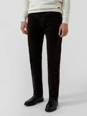 Obrázek produktu Kalhoty Regular Fit / Středně vysoký pas / Straight Leg / Manšestr s.Oliver hnědá