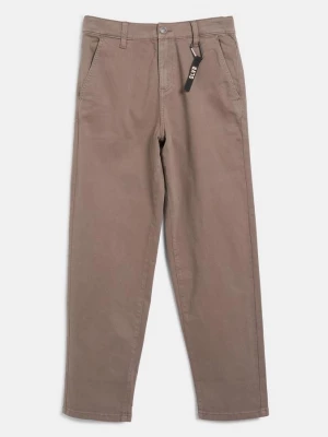 Obrázek produktu Kalhoty Toni / Relaxed Fit / Mid Rise / Tapered Leg / s páskou s.Oliver na karabince hnědá