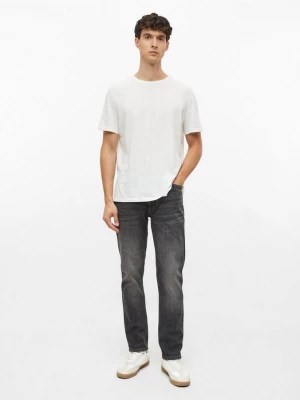 Obrázek produktu Džíny Mauro / Tapered Fit / Mid Rise / Washed Black Denim s.Oliver šedá