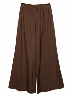 Obrázek produktu Kalhoty Stradivarius tmavě hnědá