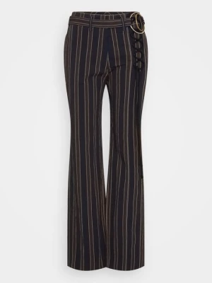 Obrázek produktu Kalhoty Tory Burch tmavě modrá