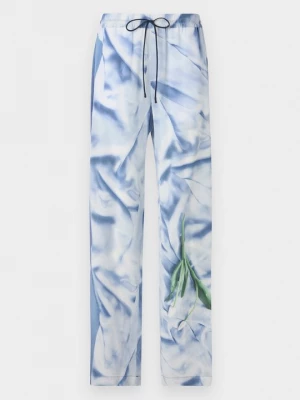 Obrázek produktu Kalhoty Victoria Beckham světle modrá
