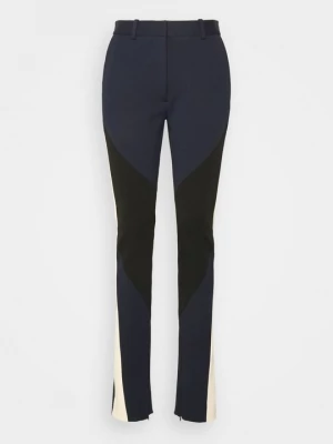 Obrázek produktu Kalhoty Victoria Beckham tmavě modrá