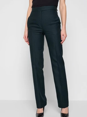 Obrázek produktu Kalhoty Victoria Beckham tmavě zelená