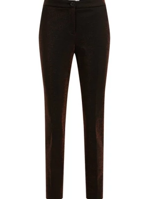 Obrázek produktu Kalhoty WE Fashion tmavě hnědá