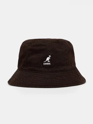 Obrázek produktu Kangol klobouk bavlněný WASHED BUCKET hnědá