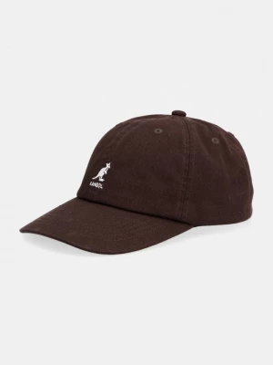 Obrázek produktu Kangol kšiltovka bavlněná WASHED BASEBALL hnědá