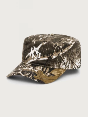 Obrázek produktu Kangol kšiltovka s bavlnou INTERLOCK PILLBOX zelená