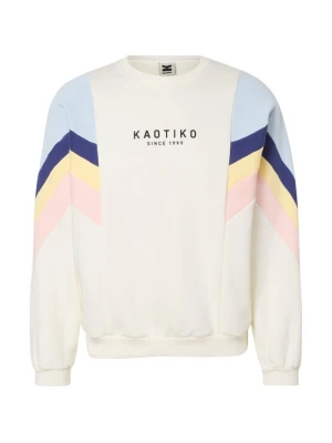 Obrázek produktu Kaotiko Mikina světlemodrá / žlutá / růžová / bílá
