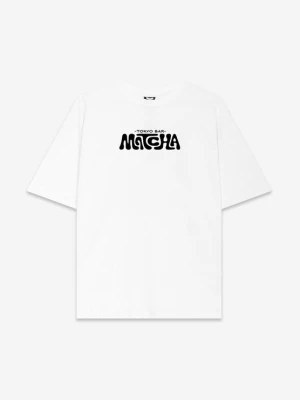 Obrázek produktu Kaotiko Tričko 'MATCHA TOKYO' režná / černá / bílá