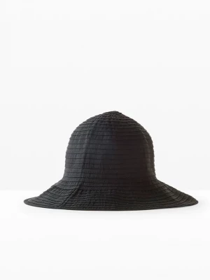 Obrázek produktu Kapelusz typu bucket w stylu żebrowanym BonPrix czarny