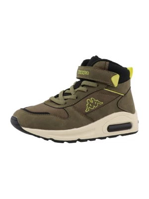 Obrázek produktu KAPPA Tenisky 'Finno' khaki / svítivě zelená / černá