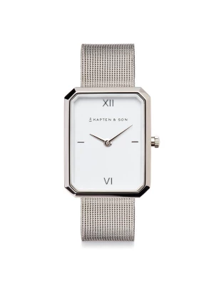 Obrázek produktu Kapten & Son Analogové hodinky 'Grace Silver Mesh' stříbrná
