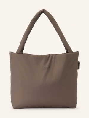 Obrázek produktu Kapten & Son Oboustranný Shopper Norva tmavě hnědá / černošedá