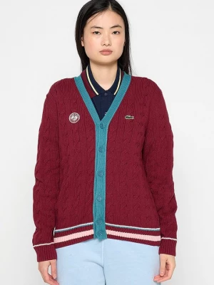 Obrázek produktu Kardigan Lacoste bordó